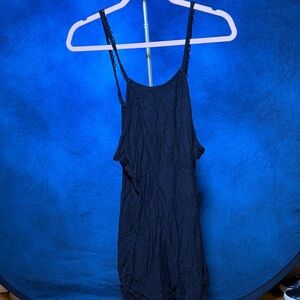 FREE PEOPLE Charcoal Textured dress